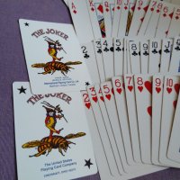 Bee club special playing cards #92 карти за игра 52+3 нови пластик 100% американски в кутия, снимка 2 - Карти за игра - 39160906