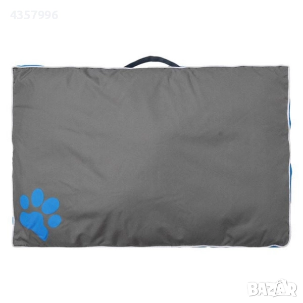 Възглавница за под за домашни любимци, 88х55х8см, Син , снимка 1