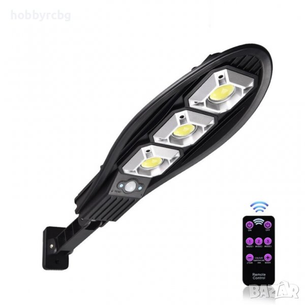 Sola6, Улична соларна лампа с 90 светодиода и 3 режима на работа, снимка 1