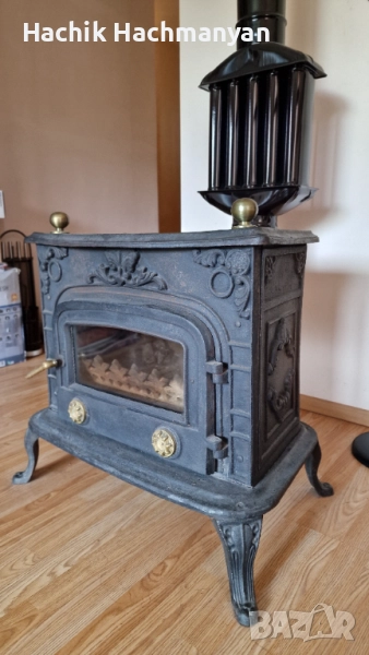 Чугунена печка на дърва / брикети, снимка 1