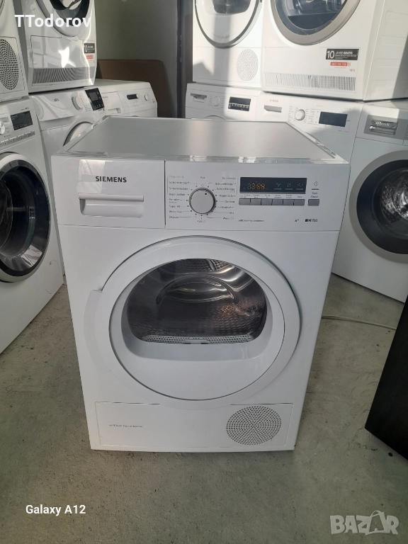 Сушилня с термопомпа Siemens iQ700, WT46W261/07, А++, снимка 1