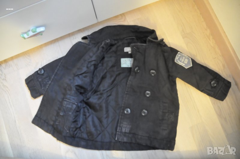 Детско дънково яке 92см. с подплата , снимка 1