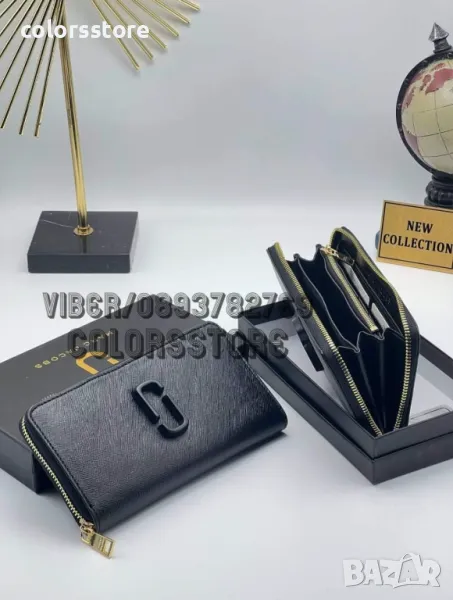 Черно портмоне Marc Jacobs VL567, снимка 1