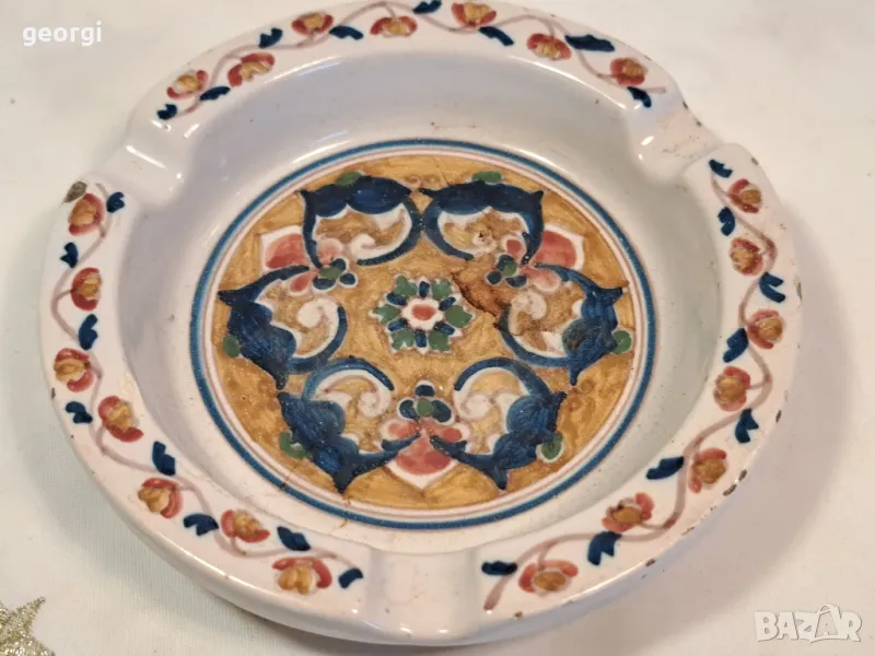 холандски пепелник Makkum  24/6, снимка 1