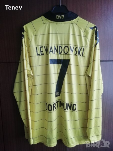 Borussia Dortmund #7 Lewandowski Kappa 2010/2011 оригинална тениска фланелка Борусия Дортмунд , снимка 1