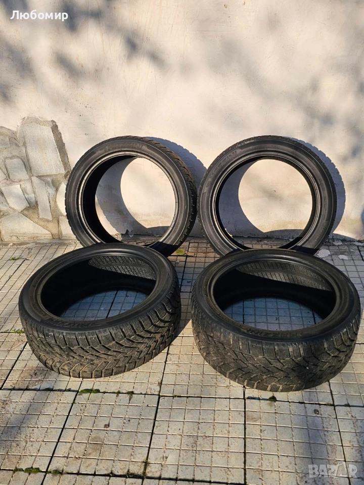Продавам 18 цола зимни гуми като нови, снимка 1