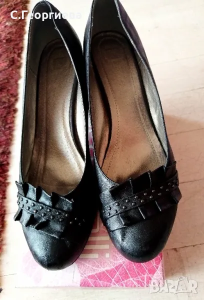НАЙ-НИСКАТА цена за черни дамски обувки, снимка 1
