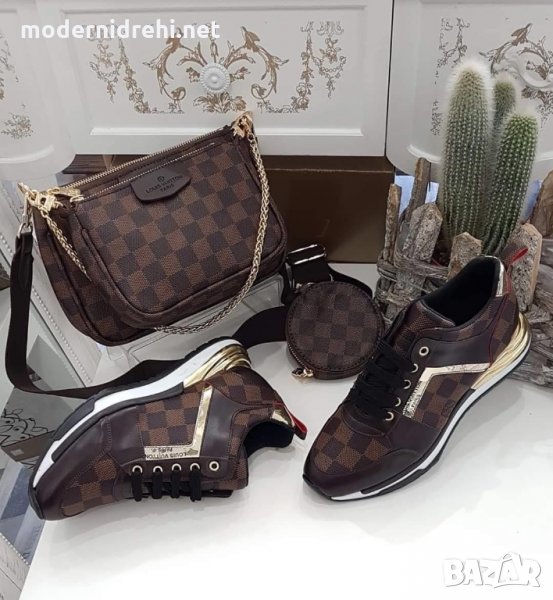 Дамски обувки и чанта Louis Vuitton, снимка 1