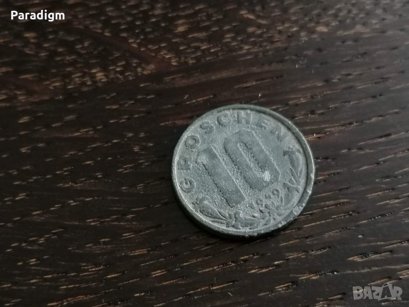 Mонета - Австрия - 10 гроша | 1949г., снимка 1