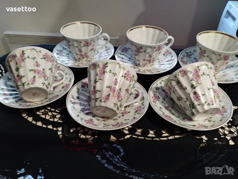 Костен порцелан за чай ЛФЗ, снимка 1