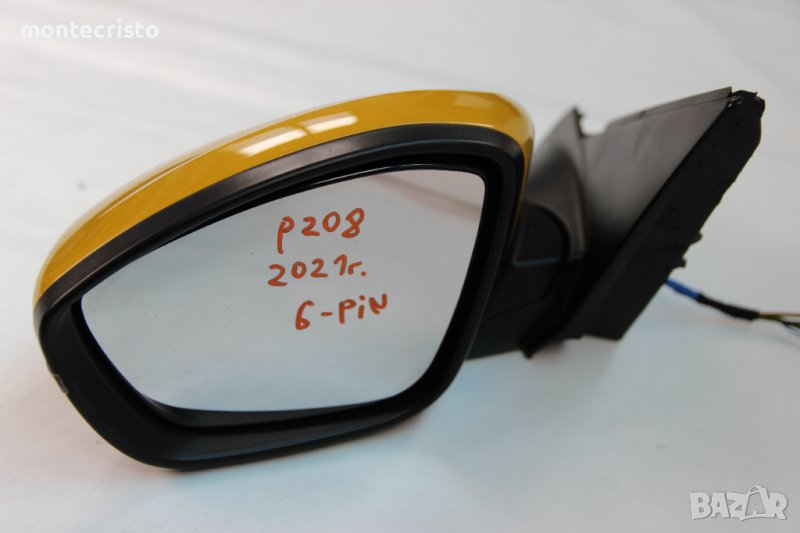 Ляво огледало Peugeot 208 (2019-2023г.) Opel Corsa F (2019-2023г.) 983767411T / 6 пина електрическо, снимка 1