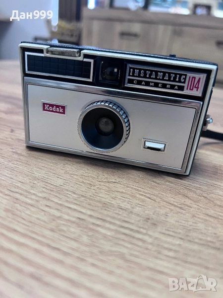 Колекционерски , лентов фотоапарат Kodak instamatic104, снимка 1
