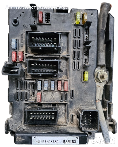 BSM модул за Peugeot 206 CC Cabrio (09.2000 - 12.2008), № 9657608780 , снимка 1