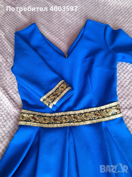 Барби синя рокля,нова, снимка 1