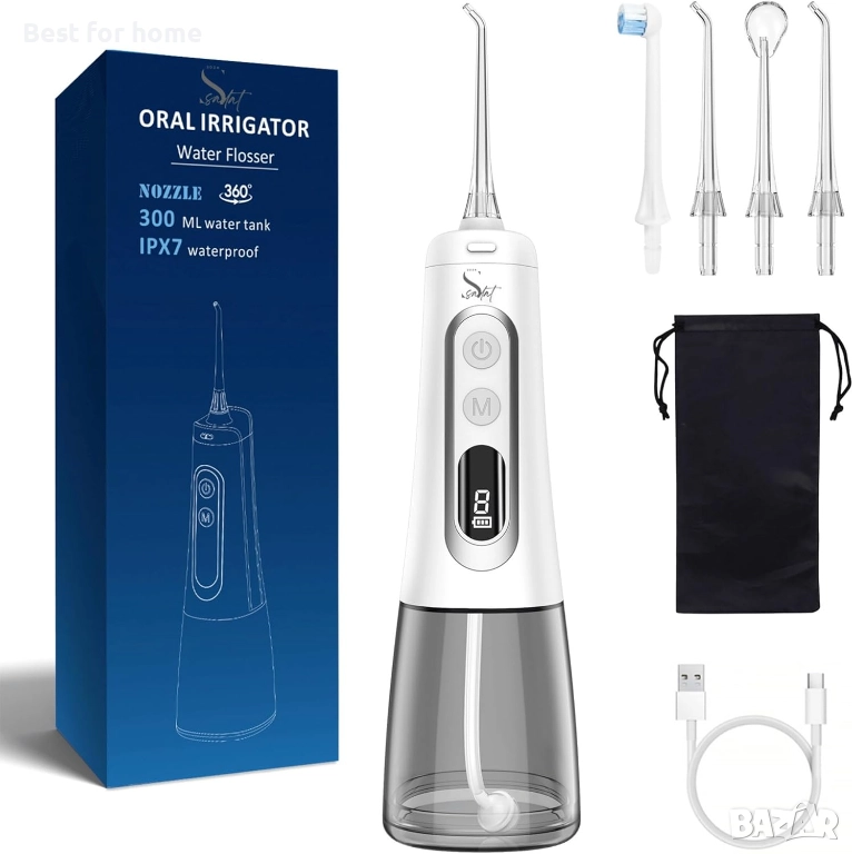 Безжичен конец за зъби Sadat – 9 режима, снимка 1