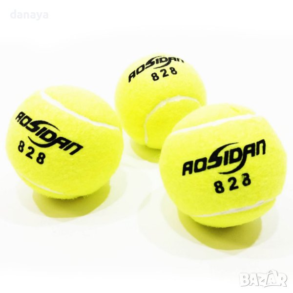 3645 Топки за тенис на корт топчета за тенис AOSHIDAN 828, снимка 1