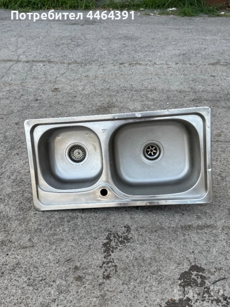 Двойна кухненска мивка , снимка 1