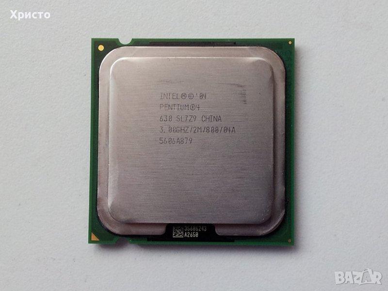 Процесор - INTEL Pentium 4 SL729  3.00 GHZ / 2M / 800 / 04A, снимка 1