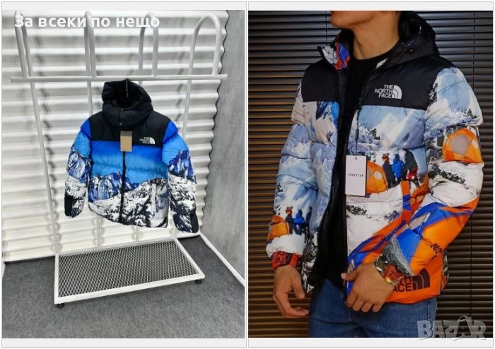 The North Face Мъжко Зимно Яке Дъ Норт Фейс - 2 Цвята Код A. Style-8, снимка 1