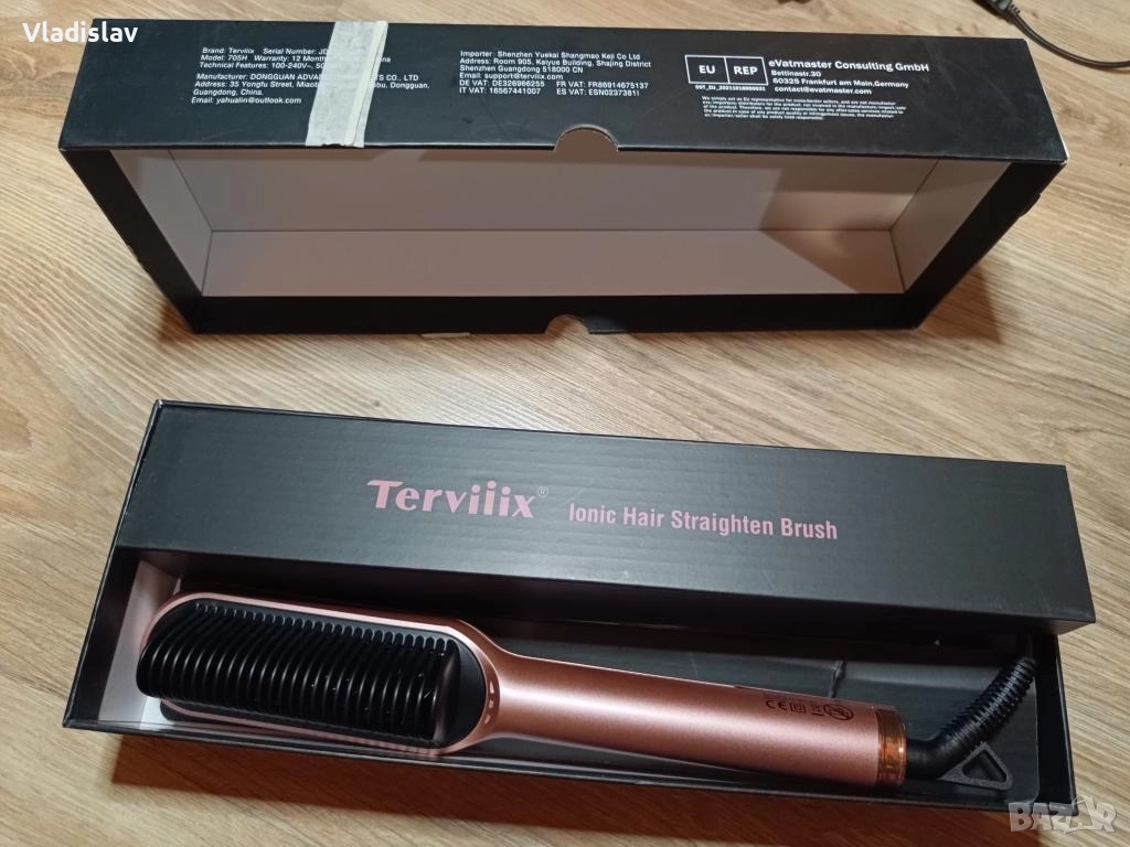 Четка за изправяне Terviiix, снимка 1