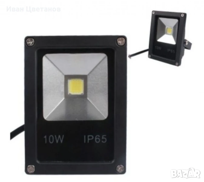LED Прожектор 10W IP65 – Устойчивост и яркост в компактна форма, снимка 1