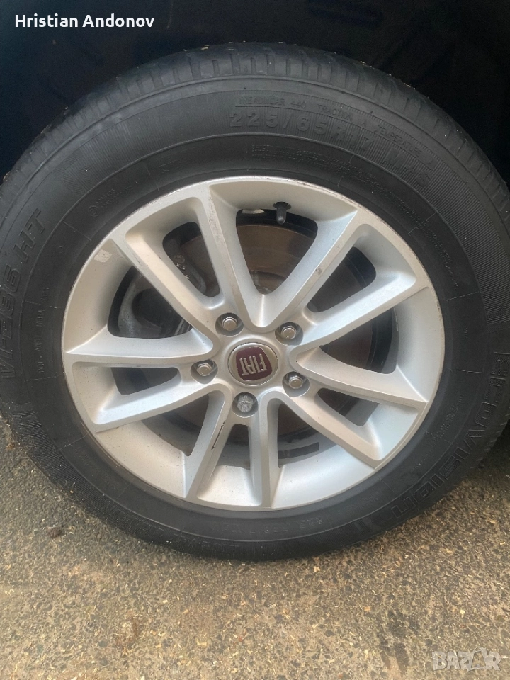 Джанти с гуми 17ки. Фият фриимонт, снимка 1