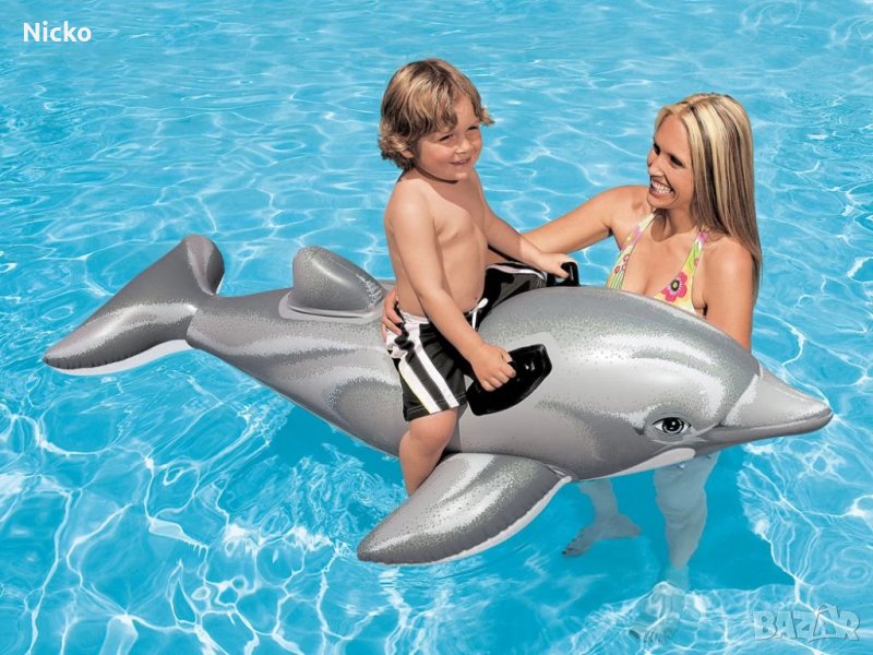 Надуваема играчка Делфин INTEX LIL' Dolphin Ride-on, снимка 1