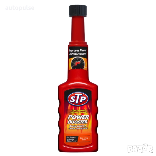 STP Добавка към бензина за повишаване на октановото число 200 мл., снимка 1