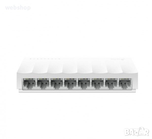 Суич TP LINK LS1008, 8 порта, RJ45, 100MBp/s, снимка 1