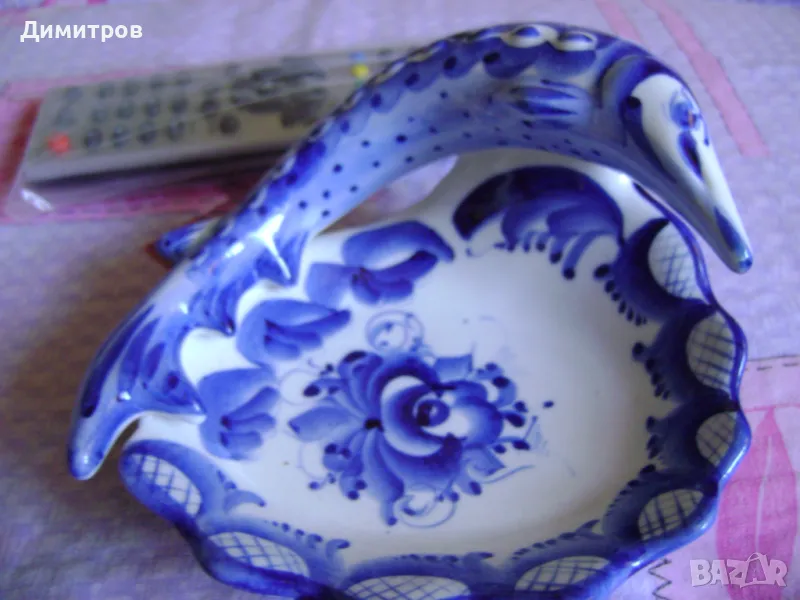 РУСКА ЧИНИЙКА ЗА ХАЙВЕР! ГЖЕЛЬ СССР НОВА БЕЗ ЗАБЕЛЕЖКИ!, снимка 1