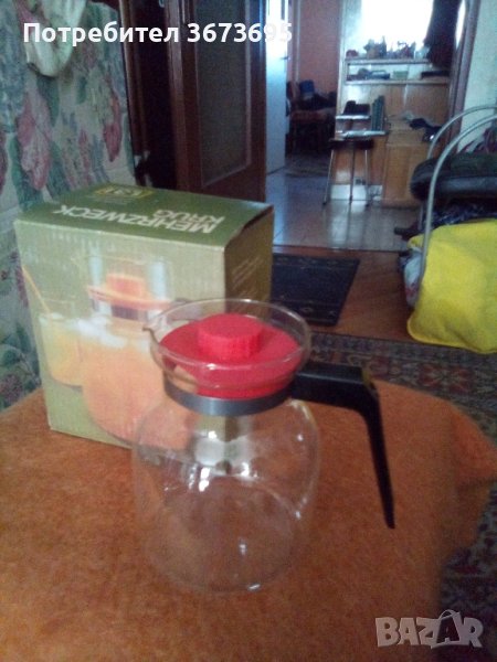 Кана от иенско стъкло , снимка 1