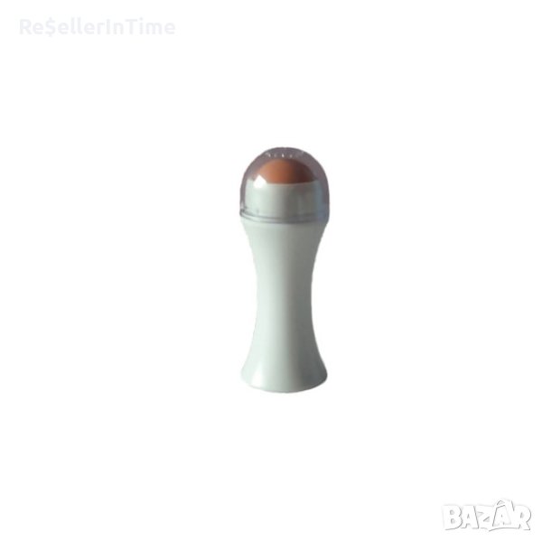 Ролер за грижа за кожата, С вулканичен камък, Абсорбиране на себум, Бял, снимка 1