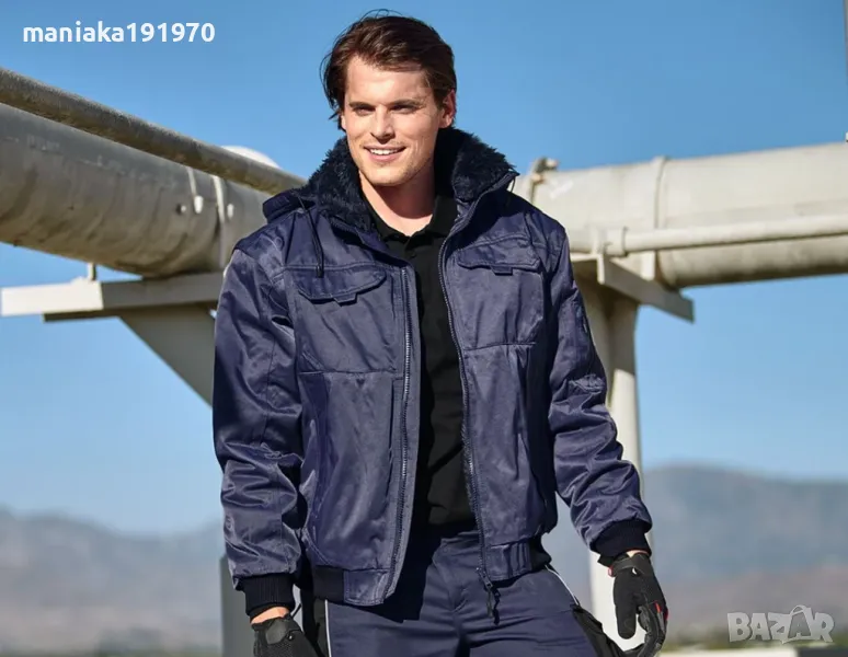 ENGELBERT STRAUSS  Pilot Jacket Atlanta II (L) дебело мъжко яке 4 в 1, снимка 1