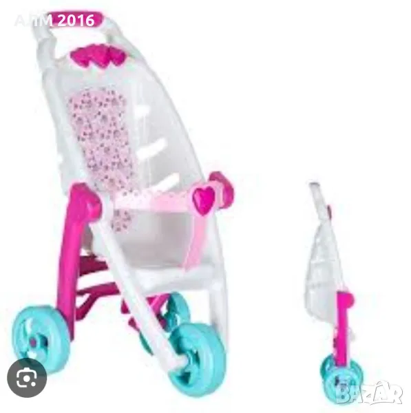 Сгъваема детска количка за кукли, снимка 1