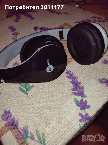 Блутут слушалки MpMan (дълбок хубав бас), снимка 1