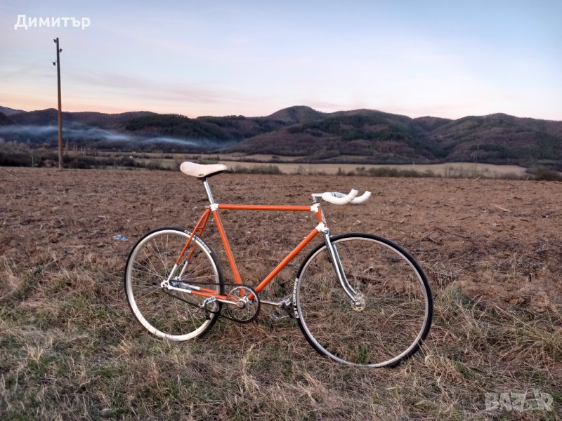 Балкан балканче, шосейка, булхорн, bullhorn single speed, сингъл, снимка 1