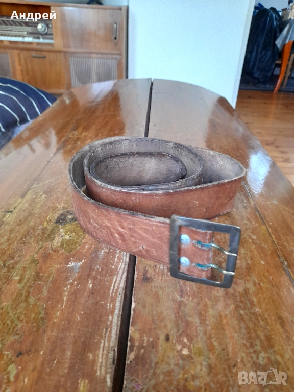 Стар Военен колан #14, снимка 1