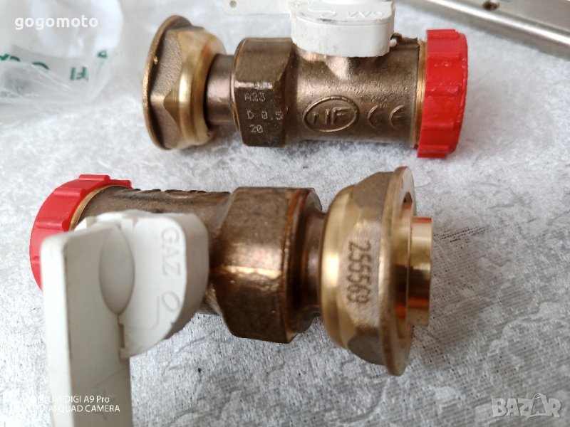 кран за газ 3/4 с холендър, нов, холендров сферичен кран, снимка 1