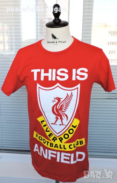 Liverpool FC This is Anfield - футболна фен тениска,оригинал (official merchandise) размер M , снимка 1