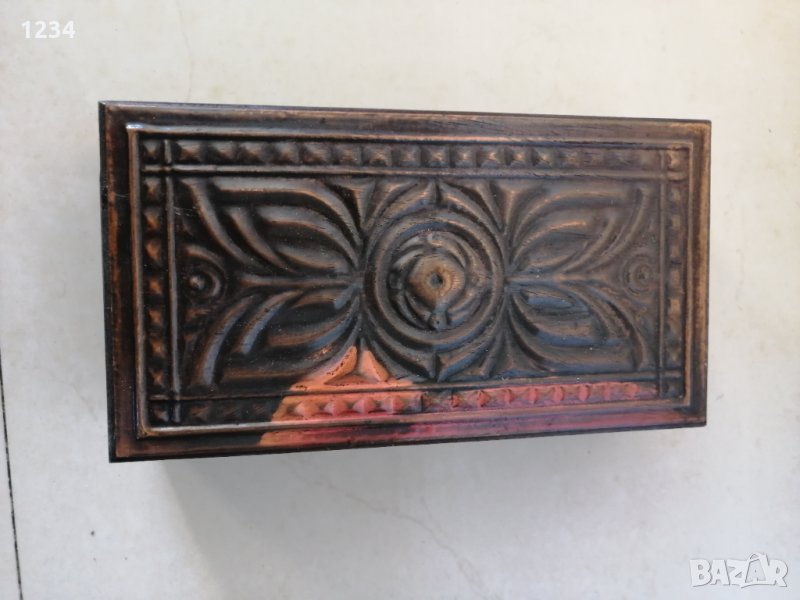 Дървена кутия 22 х 12 h 6, снимка 1