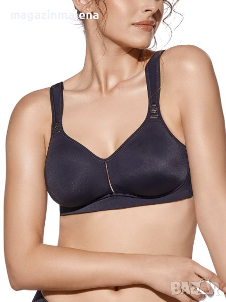 Selene 75-105 C,75-105 D,75-100 E,75-95 F черен,телесен испански спортен сутиен минимайзер без банел, снимка 1