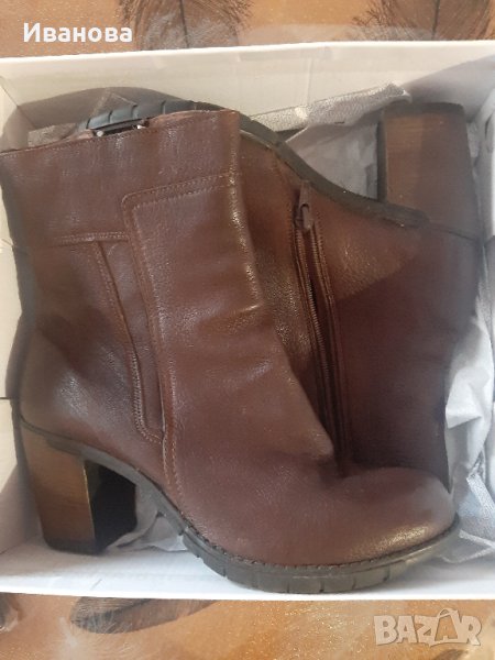 Естествена здрава кожа боти 40 номер , снимка 1