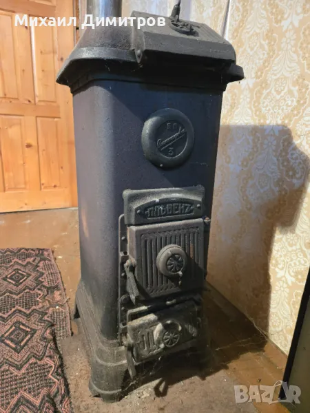 Плевенска чугунена ретро печка, снимка 1