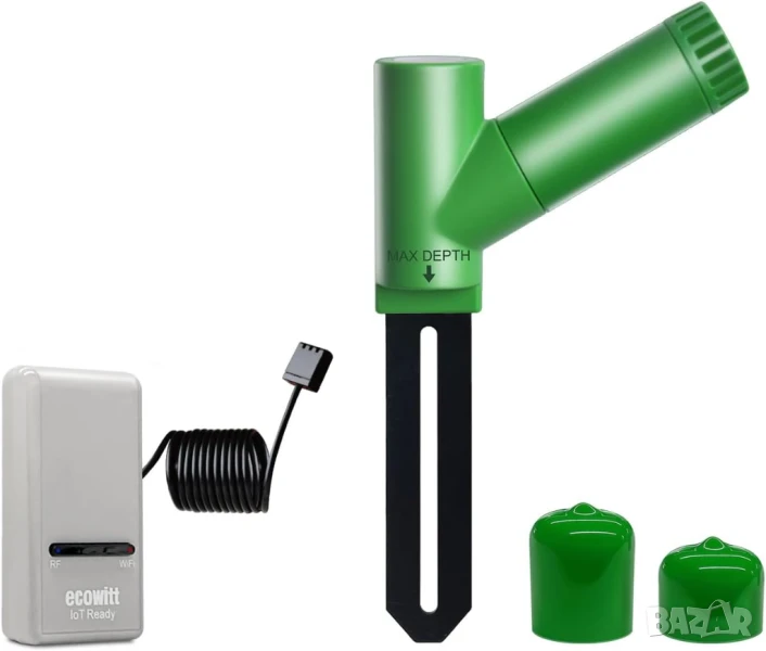 ECOWITT GW1206 WIFI смарт комплект монитор за почвена влажност с два сензора, снимка 1