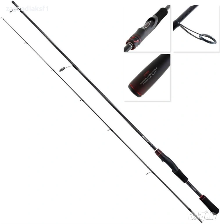 Shimano Zodias Spinning 80UL 244 cm 1,5-7 г, снимка 1