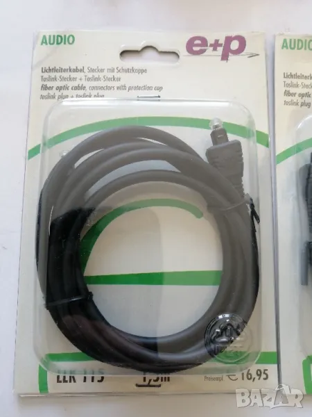 Оптичен Аудио кабел Toslink 1,5 м, снимка 1