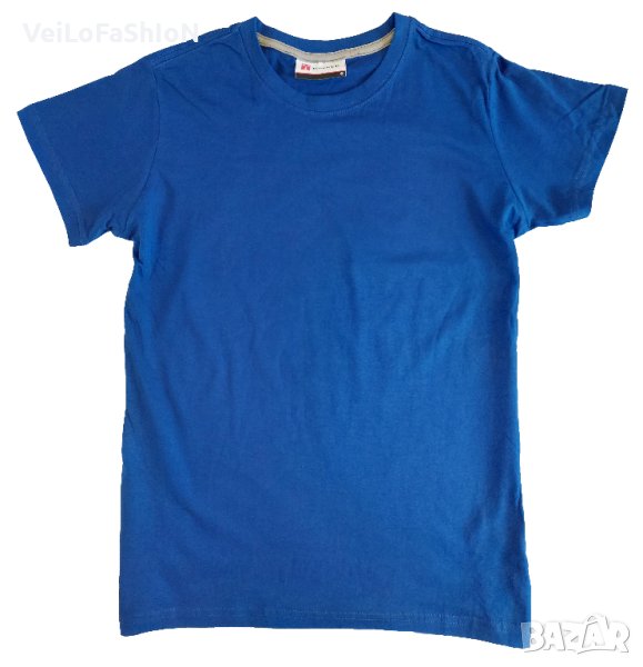 Нова дамска тениска в син цвят, снимка 1