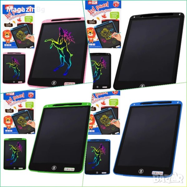 Цветен таблет за писане и рисуване 10,7 инча tablet

, снимка 1