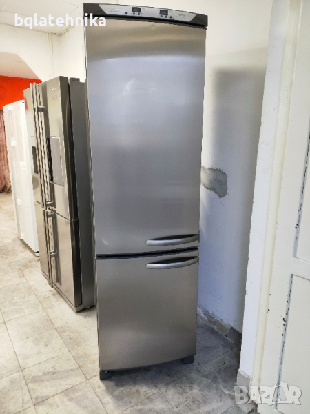 иноксов хладилник с 2компресора, снимка 1