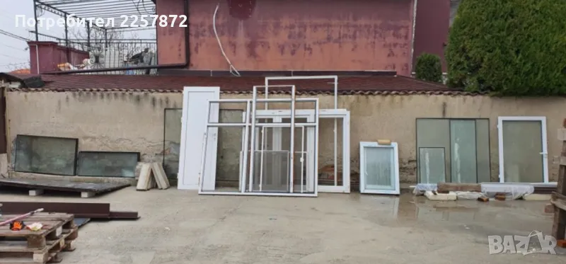 Алуминиева дограма, врата с рамка , прозорци със стъкло пакети, снимка 1